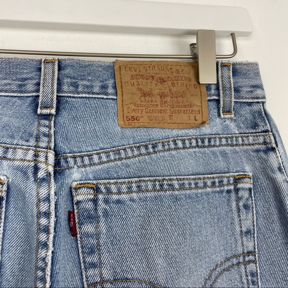 Vintage Levi’s 550 High Waist wedgie fit Jeans Long Inseam - Picture 3 of 10